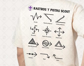 Scouting Trail Signs – Camping & Hiking Icons (Digital Download)