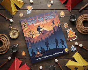 Scout Fun Games PDF – 30 Outdoor & Indoor Activities for Kids  Teens