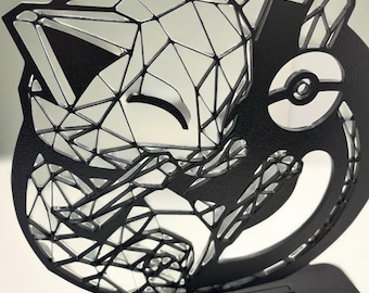 Arte de pared maullido