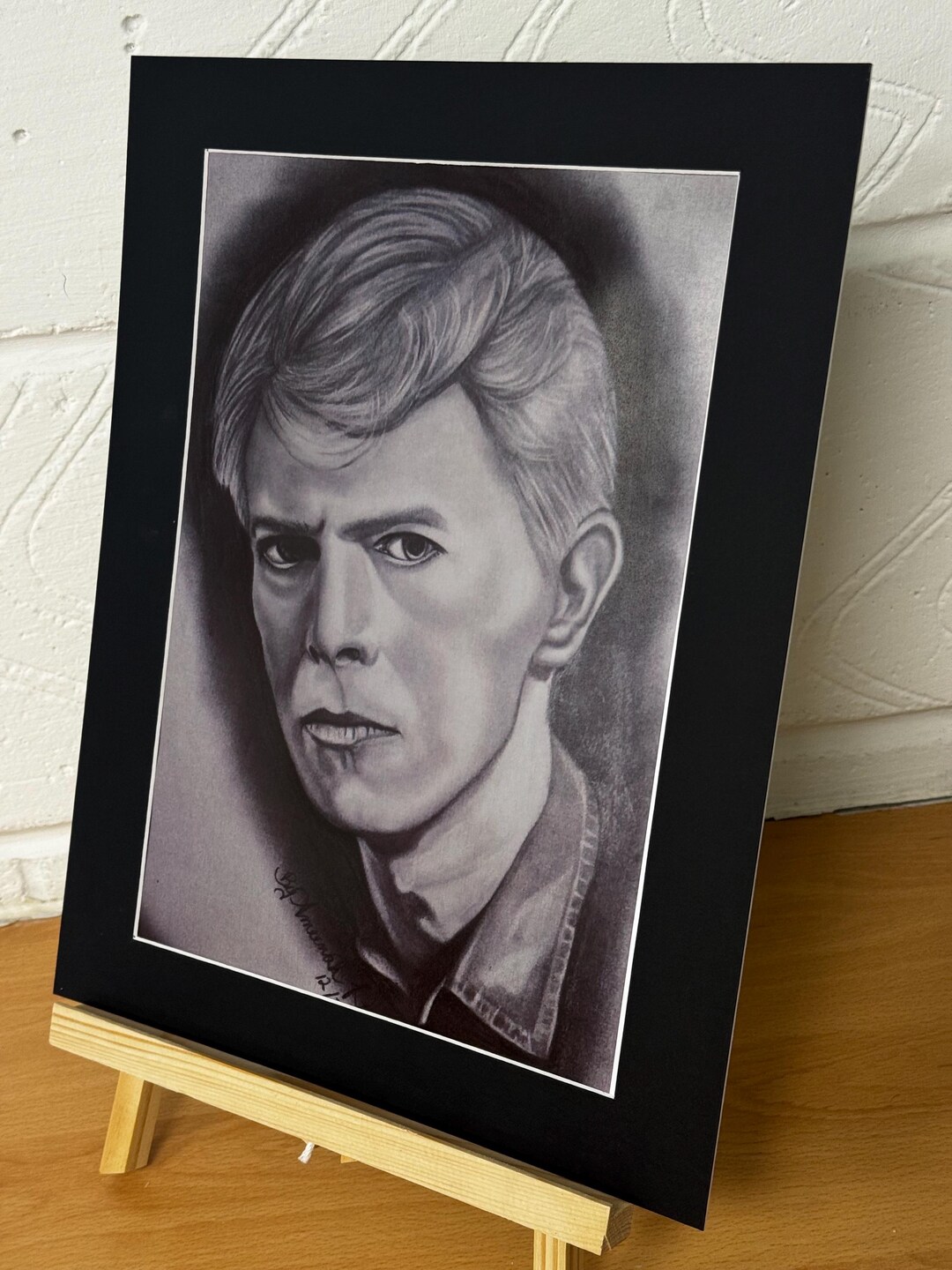 David Bowie Inspired Original Art Portrait 14