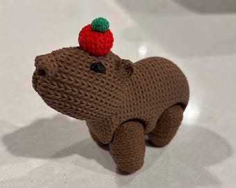 3d Printed Capybara - Fabric Look