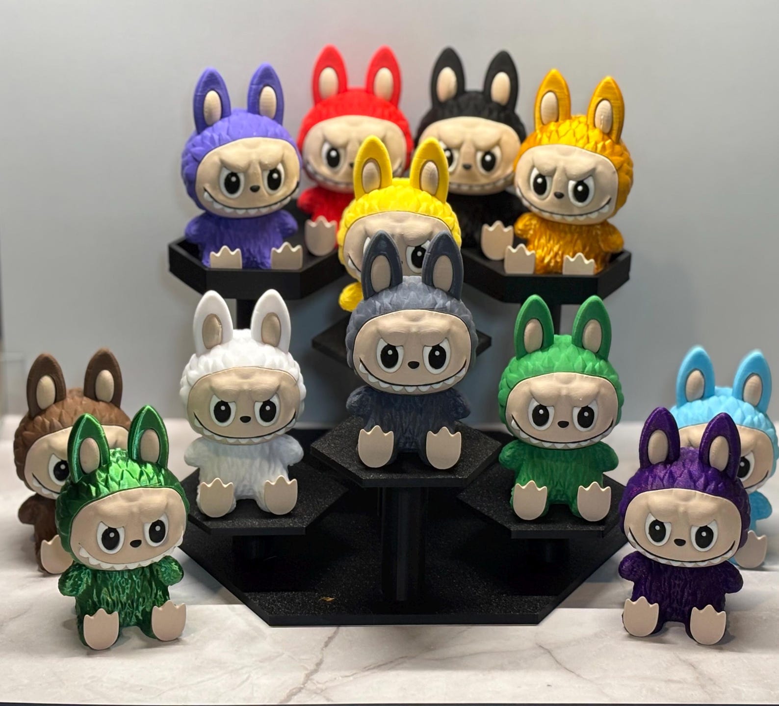 Have a Seat Labubu 3d Print Many Colors to Choose From! Etsy