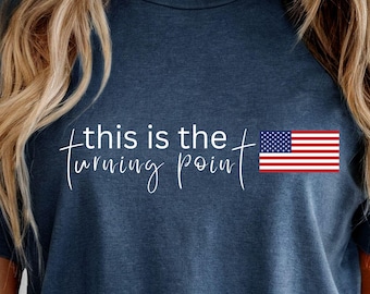 This is the Turning Point Shirt, Charlie Kirk Freedom Shirt, Freedom Shirt, Charlie Kirk, Turning Point Charlie Kirk, American Patriot Tee