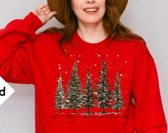 Winter Wonderland, Winter Sweatshirt, Christmas Shirt For Women, Winter Gift, Family Winter Shirt, Winter Crew Shirt, Winter Lover Shirt