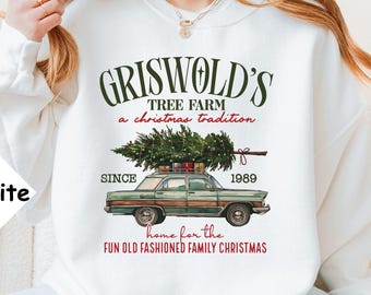 Grisworld Sweatshirt, Grisworld Christmas Tree Shirt, Christmas Movie Sweatshirt, Family Christmas Sweatshirt, Christmas Vacation Shirt