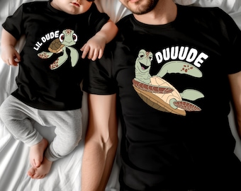 Father And Son Shirt, Dude And Lil Dude Shirt, Funny Fathers Day Shirt, Fathers Day Gift, Daddy Gift, Daddy and Son Matching Shirt