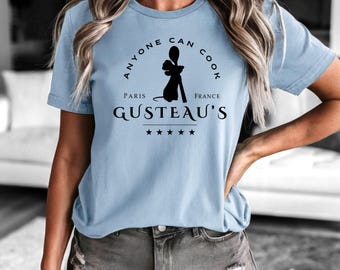 Ratatouille Shirt, Anyone Can Cook T-shirt,  Cute Mouse Shirt, Chef Remy Shirt, Remy Gusteau's Shirt