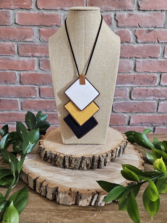 Maxi Adjustable Necklace  - Long Necklace - Boho Style Necklace - Bold Necklace - Gift for Her