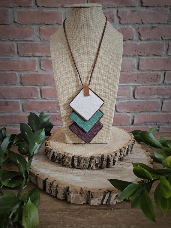 Maxi Adjustable Necklace  - Long Necklace - Boho Style Necklace - Bold Necklace - Gift for Her