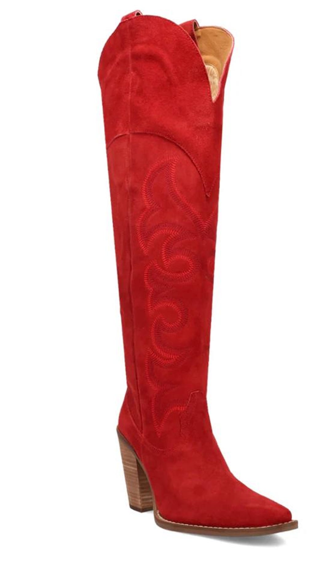 Dingo Out West (Leather Suede) - Women's Cowgirl Boot - 6 Color Options