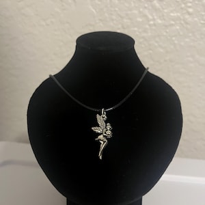 Black Cord Charm Necklaces