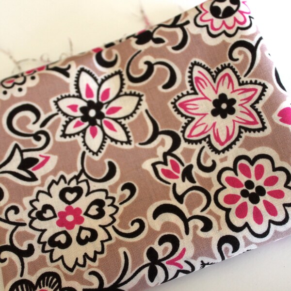 Ansonia from Denyse Schmidt, Floral Paisley  Mushroom, 1 yard