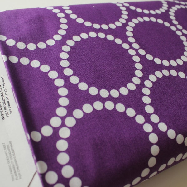 Pearl Bracelets by Lizzy House for Andover fabrics, Grape Jelly 1/2 yard total