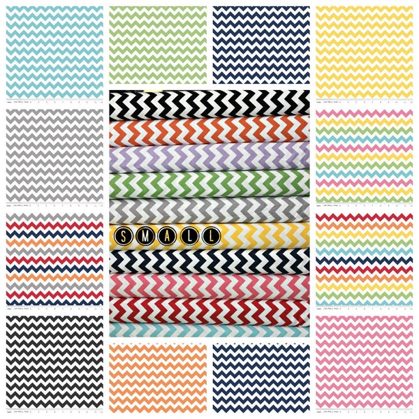 In stock, Small Chevron fabric by Riley Blake Designs - Create your own Fat Quarter Bundle- 4 total