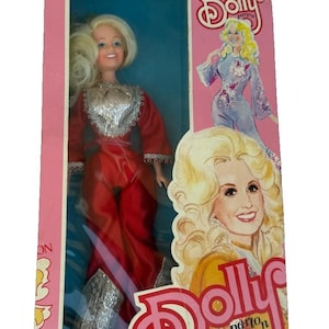 Vintage 1978 Dolly Parton EG Goldberger 12” Poseable Doll w/ Original Box