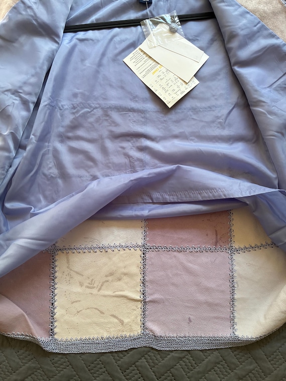 Genuine Leather Patchwork Jacket – Denim & Co (QV… - image 11