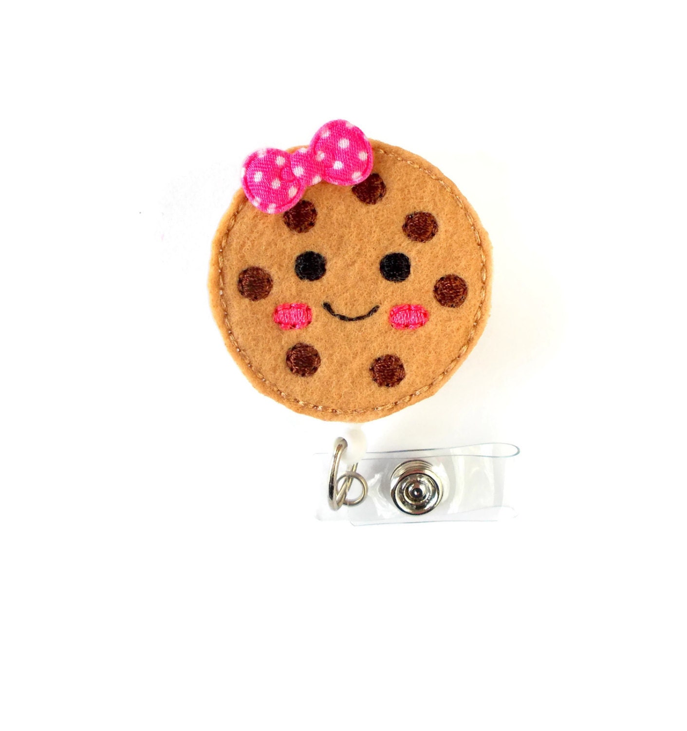 Name Badge Holder Chocolate Chip Cookie Retractable ID Badge Holder Badge Clip Nurse Badge Reel Nurse Badge Pediatric RN Badge Reels Name Badge Holder Chocolate Chip Cookie Retractable ID Badge Holder Badge Clip Nurse Badge Reel Nurse Badge Pediatric RN Badge Reels