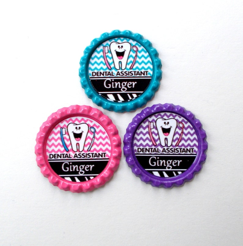 Personalized Dental Assistant Name Badge Holder Etsy