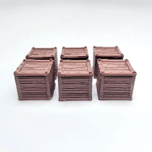 Caja, set de 6 - Miniaturas, 28 mm, Dungeons and Dragons, D&D, DnD, TTRPG, Mesa, Fantasía, BriteMinis