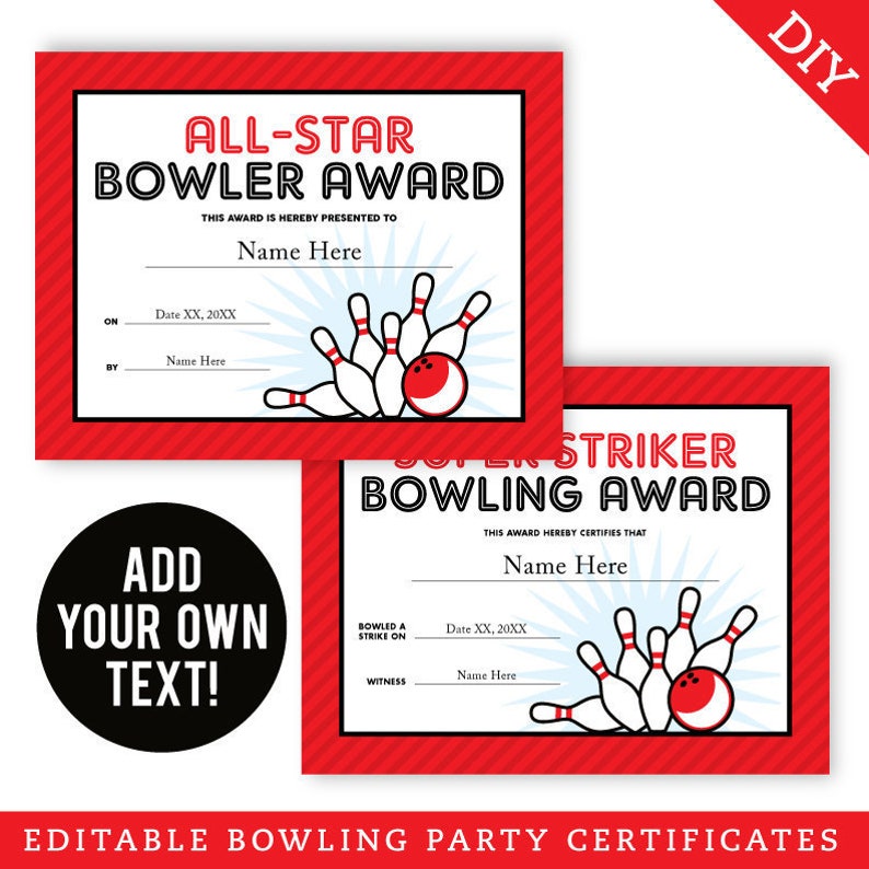 editable-instant-download-bowling-party-certificates-etsy