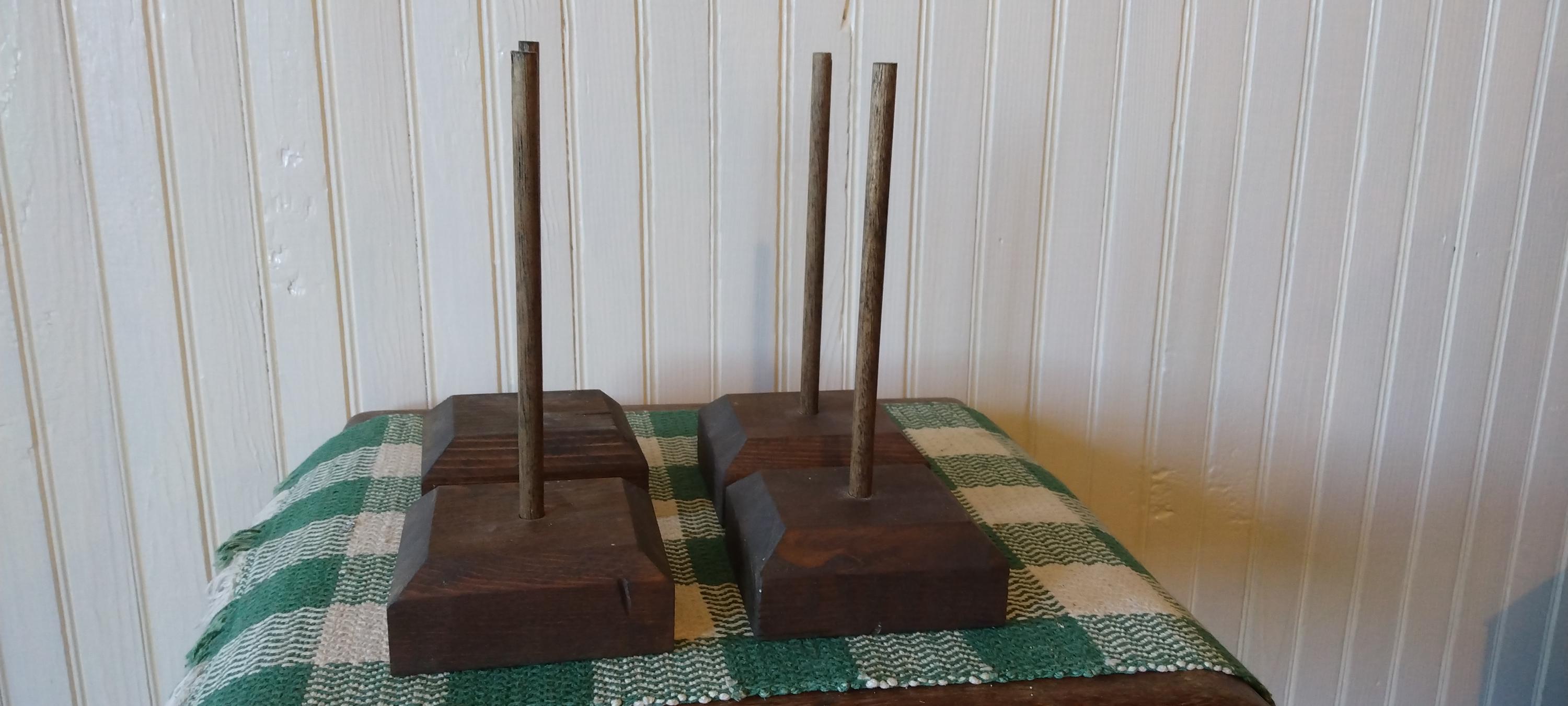 Wooden Shorebird Decoy Display Stands 1/4 or 5/16 or 3/8 Dowel Rods. - Etsy
