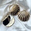 Personalized Seashell Compact Mirror, Custom Engraved Shell Mirror, Bridesmaid Gift, Name Makeup Mirror, Wedding Favor product logo