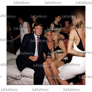 Donald Trump and Jeffrey Epstein 1977 American Party Svg Png, Donald Trump Digital, American Graphic, USA Png, Patriotic Png, FDT File