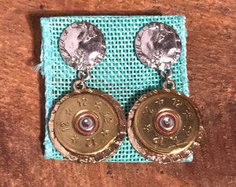 Shotgun shell earrings