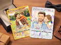 Custom Father's Day Pokemon Card \u2013 Personalized Gamer Dad Gift, Pok\u00e9mon-Inspired Keepsake Card, Photo Card for Dad, Gift for Geeky Dads