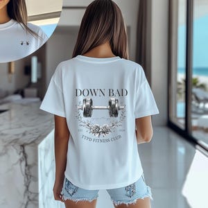 Down Bad Crying At The Gym T-Shirt, Down Bad Gym Shirt, The Tortured Poets Department Tee, Women&#39;s Pump Cover, TTPD Shirt, Swiftie Gifts
