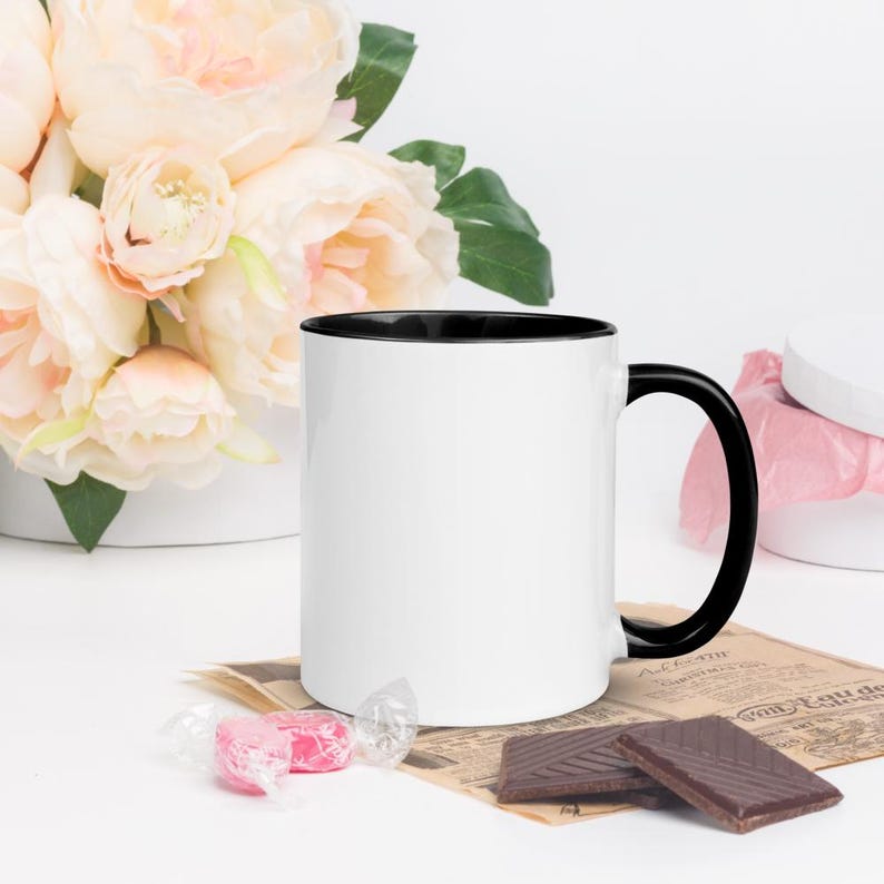 Caneca ACOTAR Black and White Night Court para Amantes de Livros - Presente imagem 3