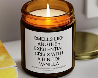 Funny Workplace Candle Coworker Gift, Novelty Gift for Co Worker, Workplace Office Humor Decor, Funny Quote Office Gift Exchange, Boss Gift