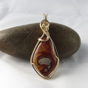 Noreena Jasper Pendant, Noreena Jasper Necklace, Jasper Pendant, Wire Wrapped Pendant, Handmade Jewelry, Jasper Jewelry, Noreena Jasper