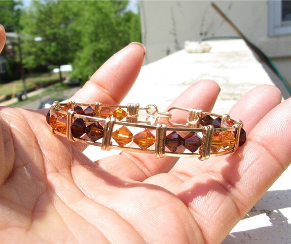 WSB-0269, Swarovski Bracelet, Handmade Bracelet, Swarovski Crystal