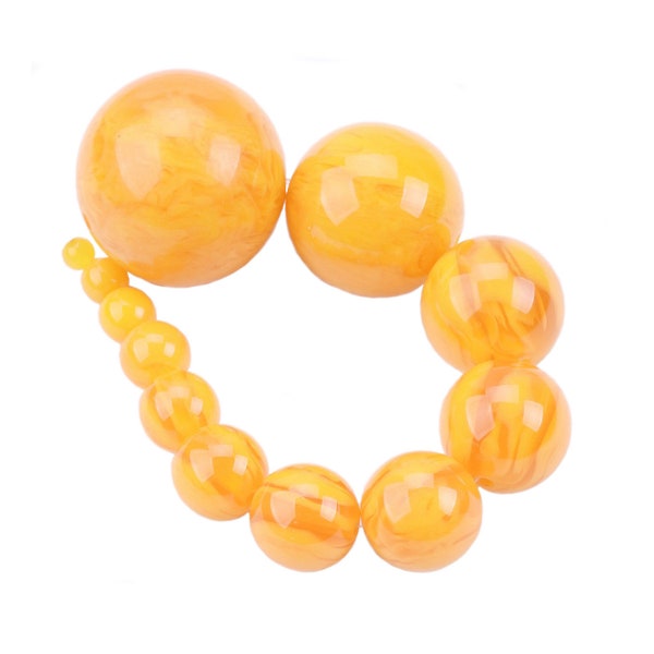 Wholesale Lot 6/8/10/12/14/16/18/20/22/25mm Resin Artificial Amber Round Loose Spacer Beads Jewelry Findings Crafts DIY SKU RS101