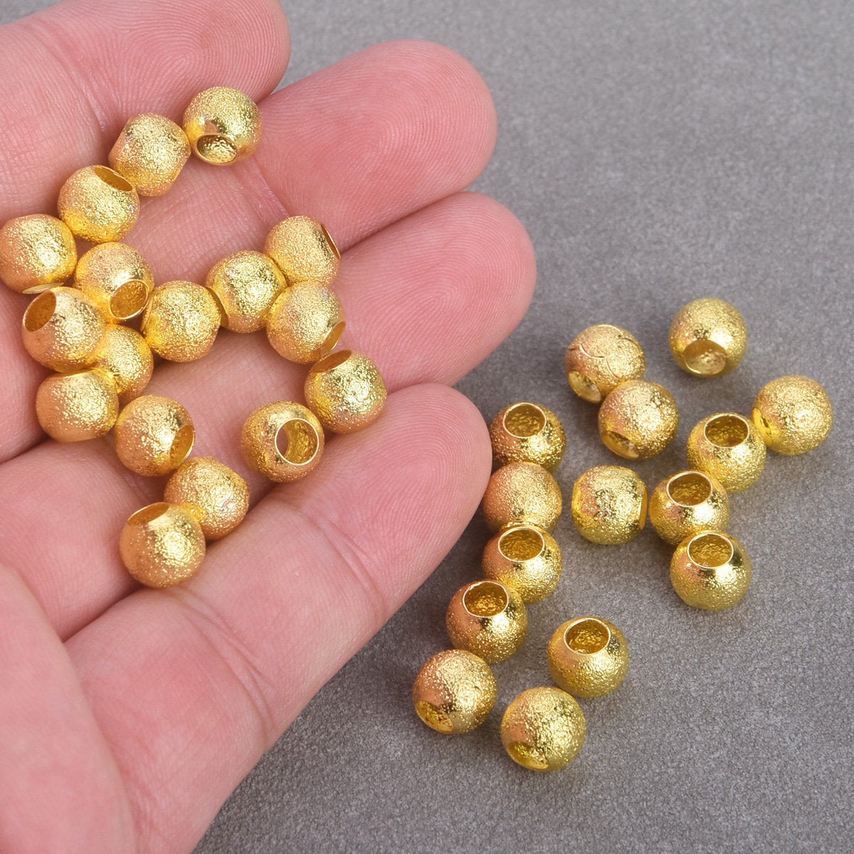Perlin - 10 orecchini in acciaio inox con dado per cabochon da 8 mm, rotondi, per gioielli M393