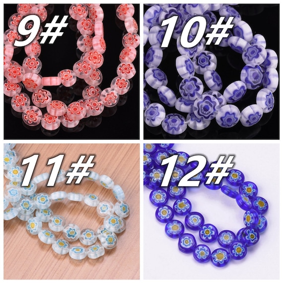 wholesale 4/6/ 8mm crystal Oblate Pearl Spacer Loose Beads Jewelry Making pick 