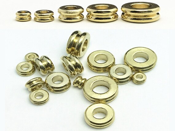 50Pcs Frosted Copper Round Loose Beads DIY Crafts 8mm Beads with 2mm Holes