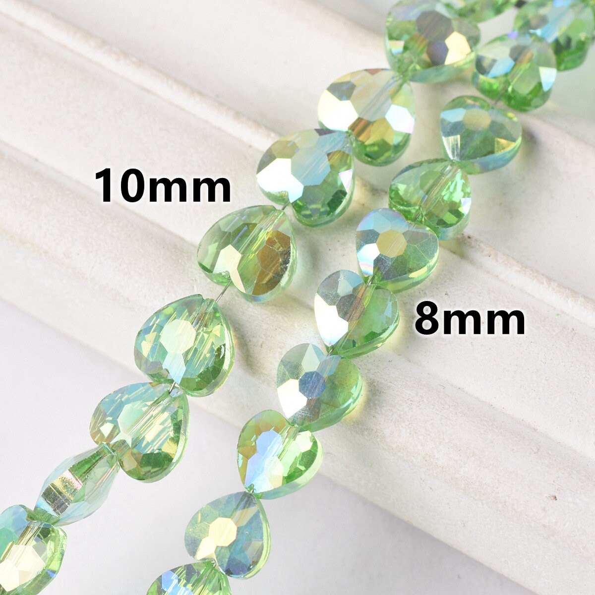 Générique 8x6mm 10x8mm Forme Ovale En Cristal En Cristal En Constatations Artisanales