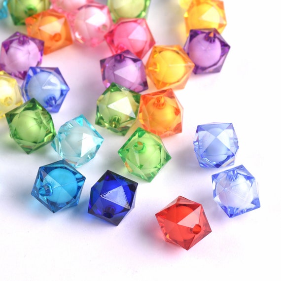 50Pcs Trendy DIY Beads 8x11mm Tibetan Silver Skull Charms Fit Br 並行輸入品 50pcs Cube Octagon Shape Colorful Acrylic Plastic 8mm 10mm 12mm
