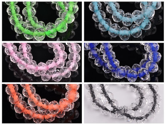 BULK Beads Glass Beads Wholesale Beads Assorted Beads Faceted