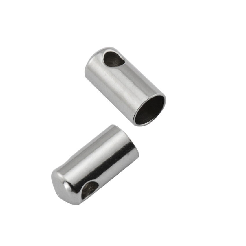 100pcs Stainless Steel Wire Rope Thread Cord Metal Crimps End Etsy