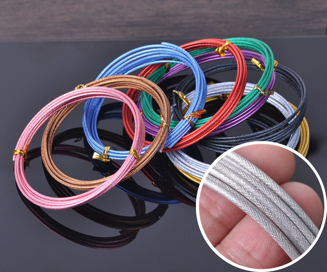 Fydun 5 Mètres/Rouleau 2mm En Aluminium Artisanat Fil Pliable Oxydation Métal Fil Artisanat Fil Pour Accessoires Bijoux Sculpture Faisant(Noir