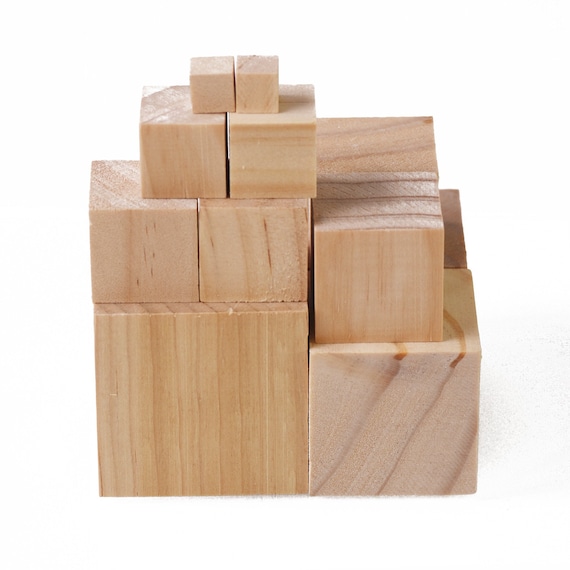 Wooden craft clearance blocks wholesale