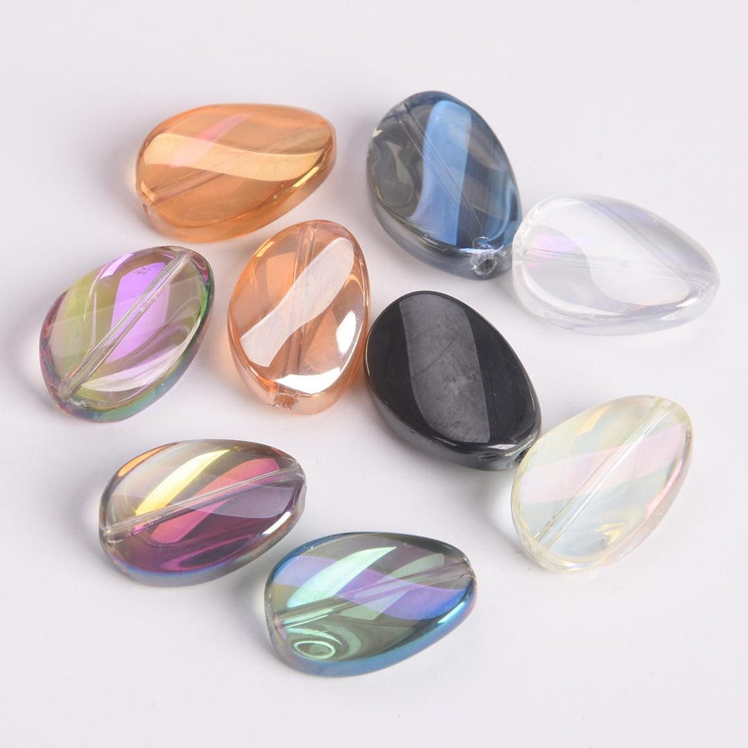 QW Perle Di Vetro Cristallo Sfaccettato Rondelle Austria Ab. Perline Multicolore For La Creazione Di Gioielli Fai Da Te Braccialetto Fatto A Mano .D111. ( Color : 153K , Item Diameter - Foto 4