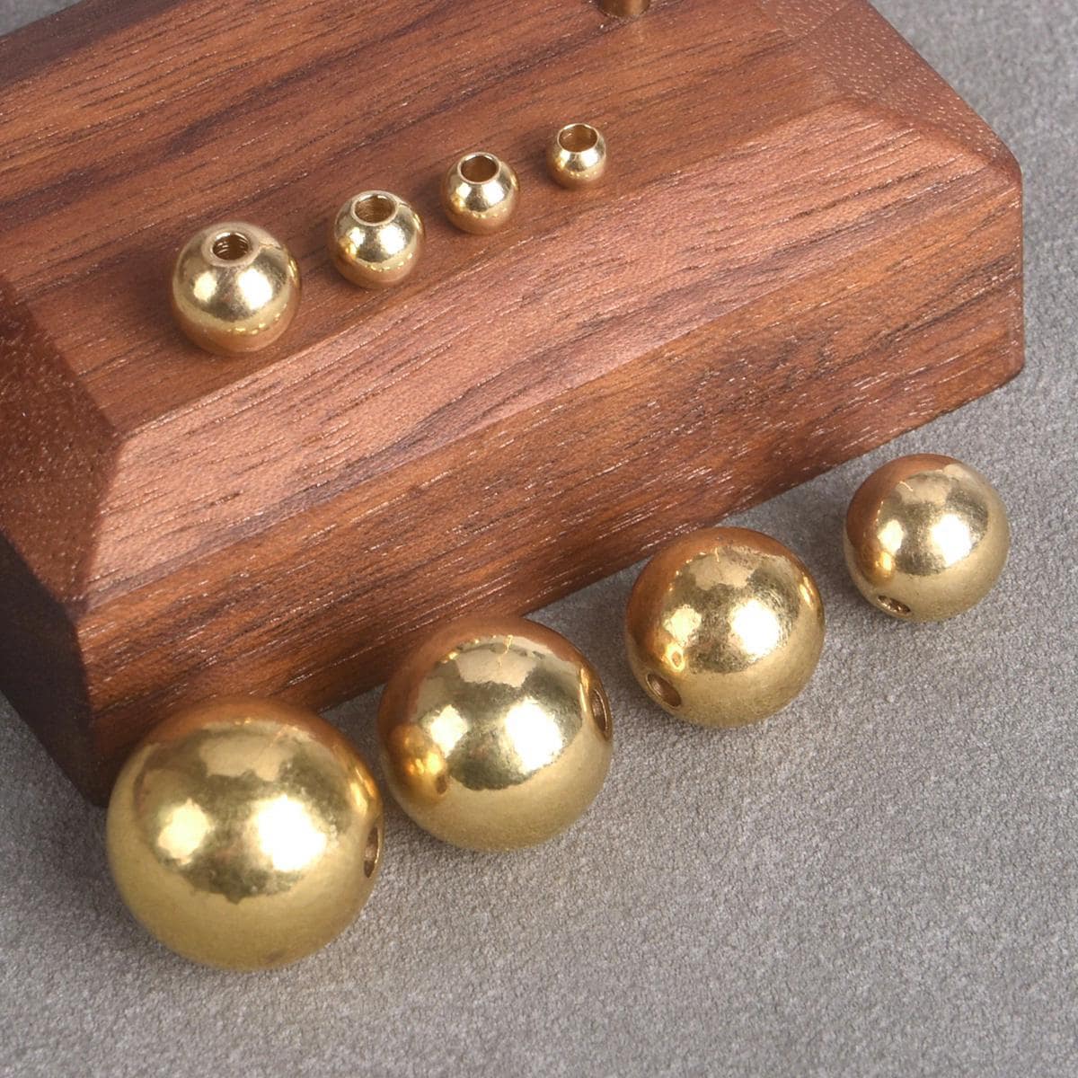 50 Perline Distanziatrici Rondelle In Ottone Anticato Da 6 Mm - Italia - Foto 9