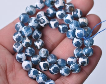 Perline Distanziatrici Rotonde In Pietre Preziose Naturali K2 - Foto 3