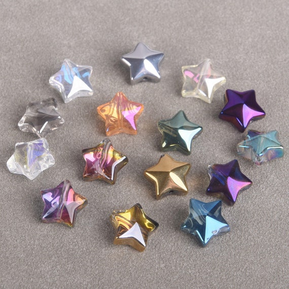 10 Strands/bag Crystal Glass Beads In Bulk Wholesale Ab Shiny Color - Foto 8