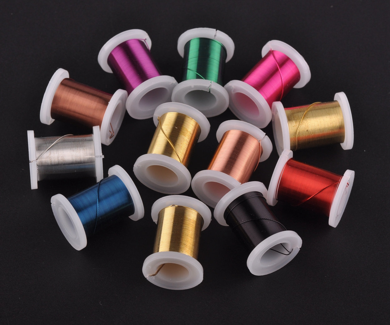 DIY Crafts Metal Wire 0.5mm Spool Soft String(Pack of 10pcs