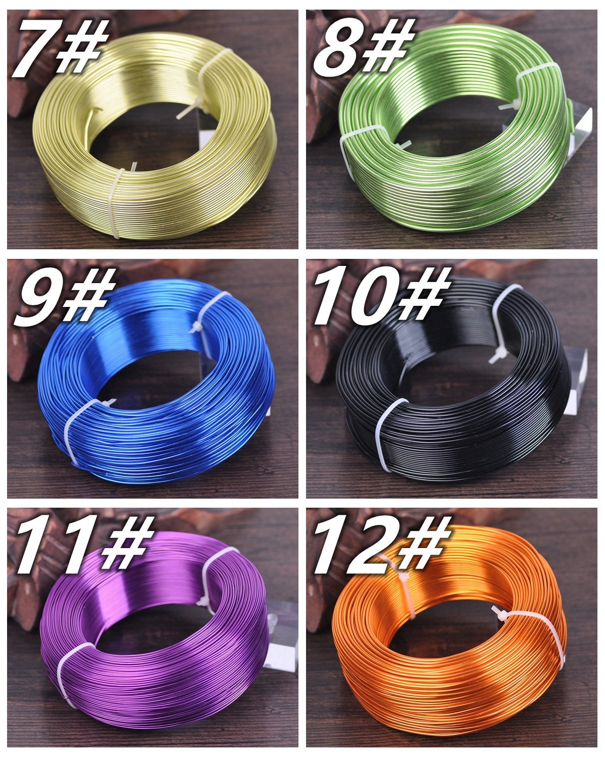 Wholesale Rubber Covered Round Aluminum Wire 